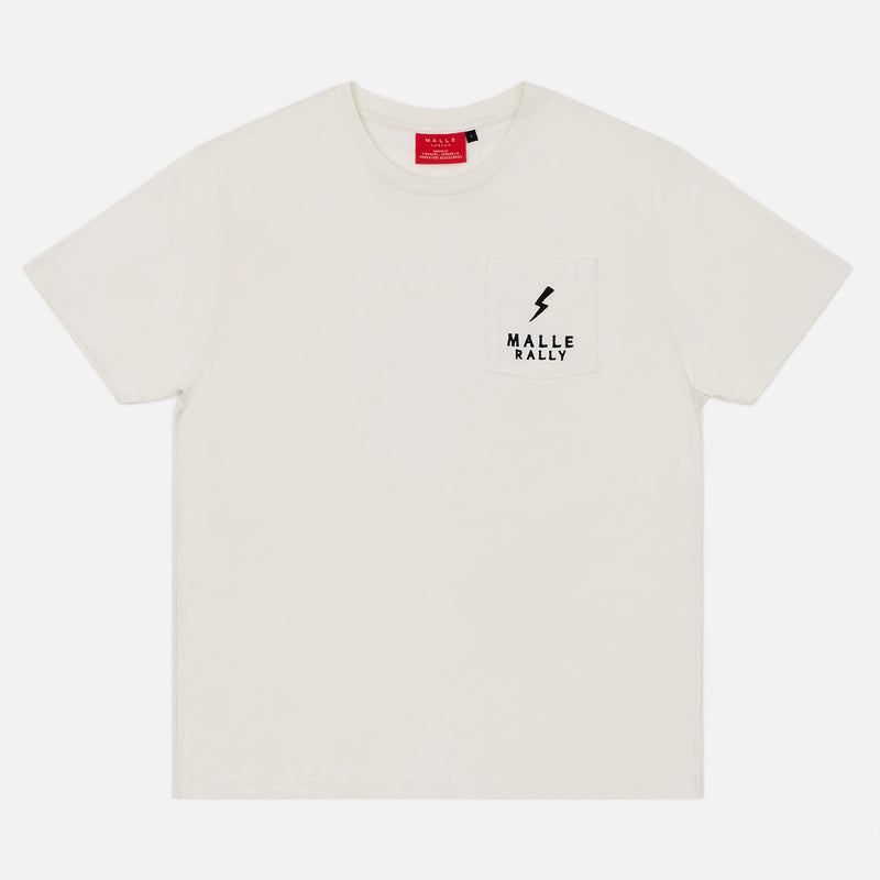 The Rally T Shirt - Ecru