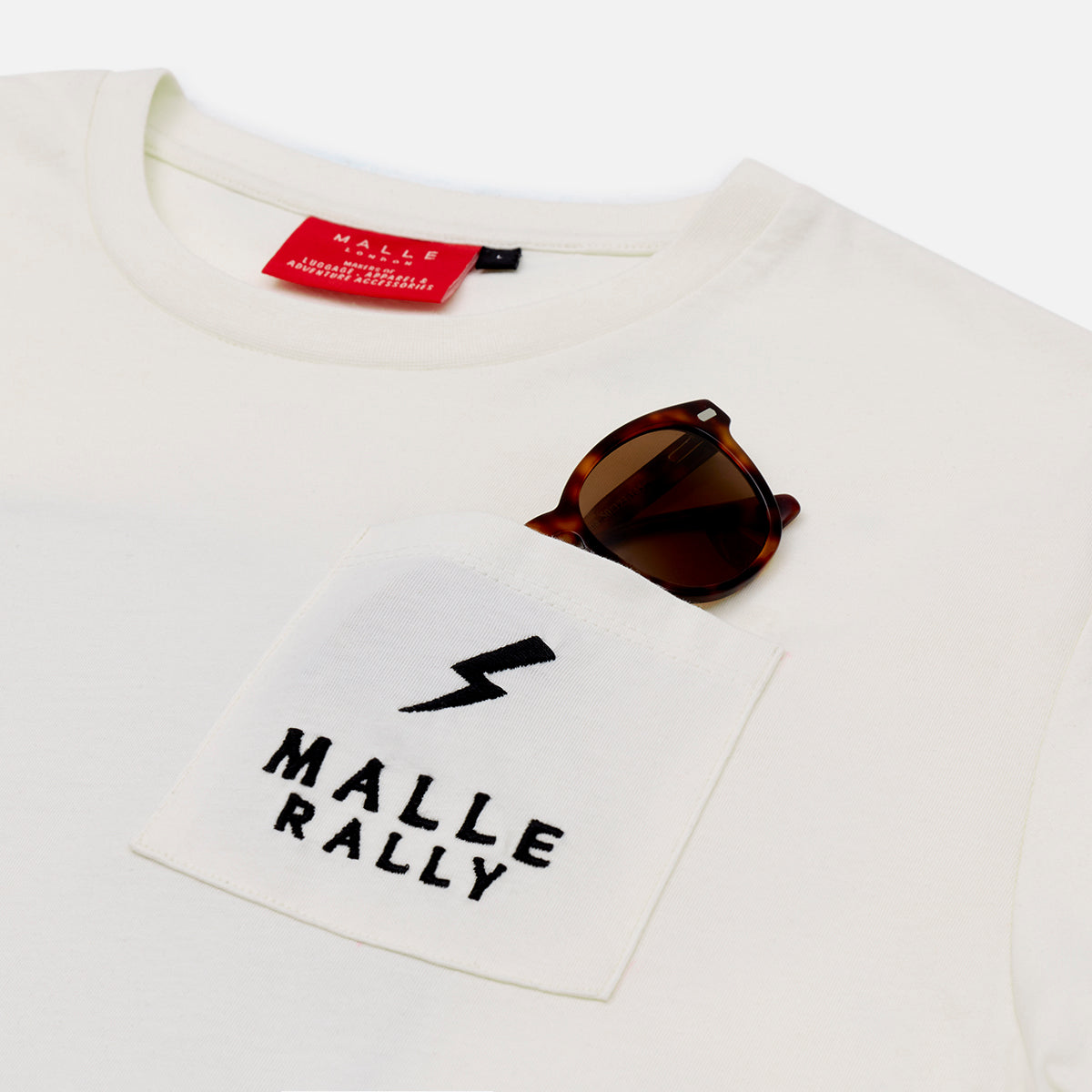 The Rally T Shirt - Ecru