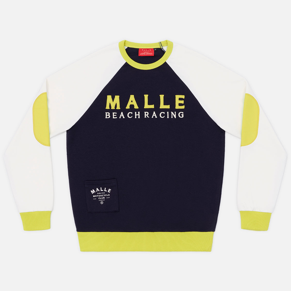 Malle Beach Racing Raglan Sweatshirt