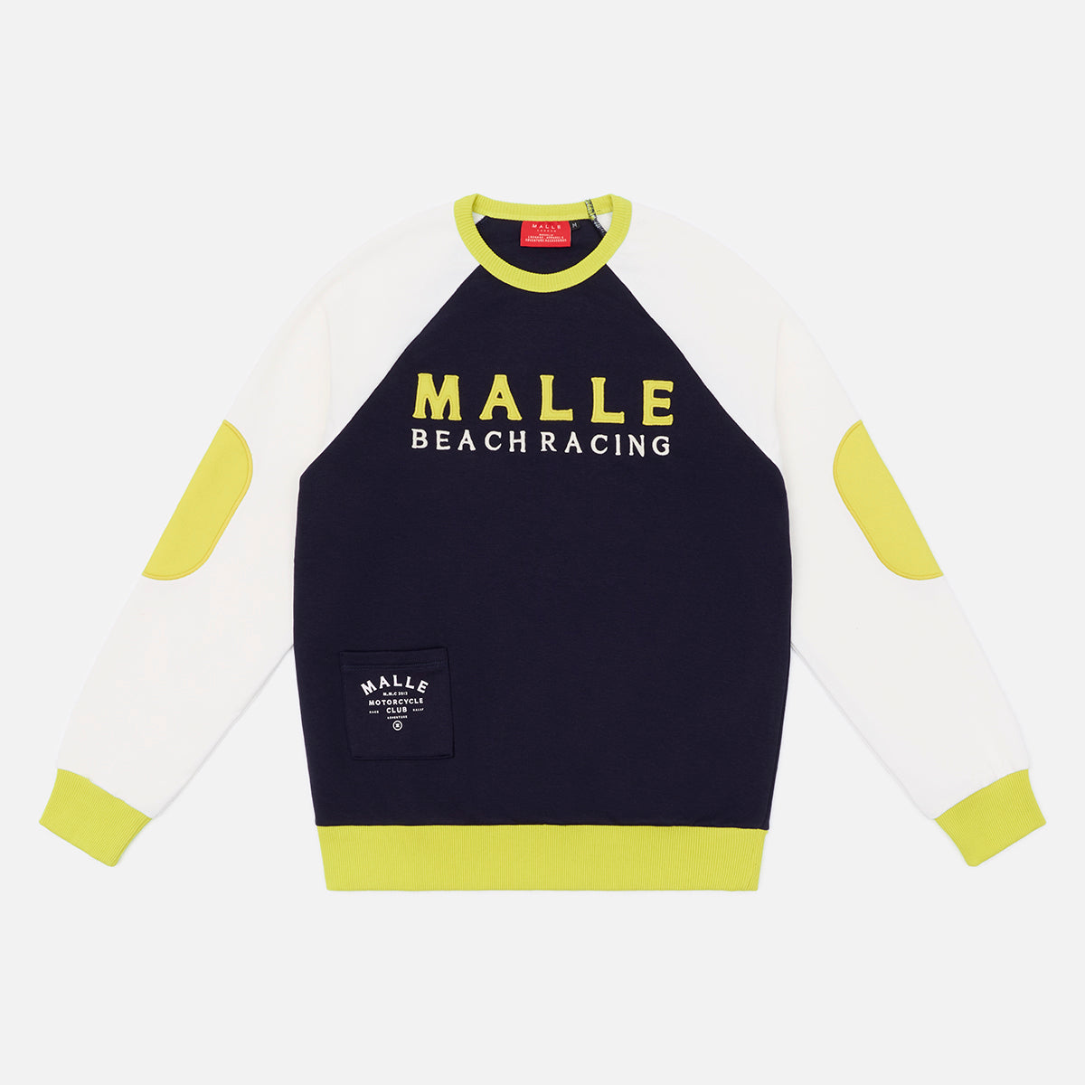 Malle Beach Racing Raglan Sweatshirt