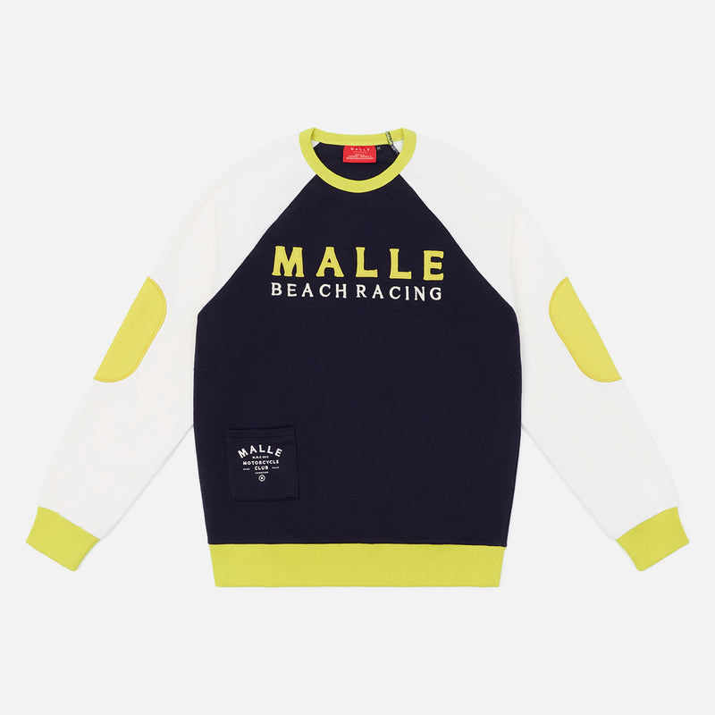 Malle Beach Racing Raglan Sweatshirt