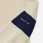 Merino Quarter Zip Jumper - Ecru