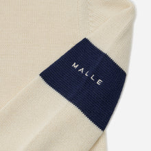 Merino Quarter Zip Jumper - Ecru