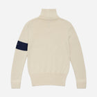Merino Quarter Zip Jumper - Ecru
