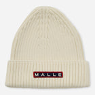 Malle Merino Wool Logo Hat - Ecru