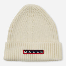 Malle Merino Wool Logo Hat - Ecru
