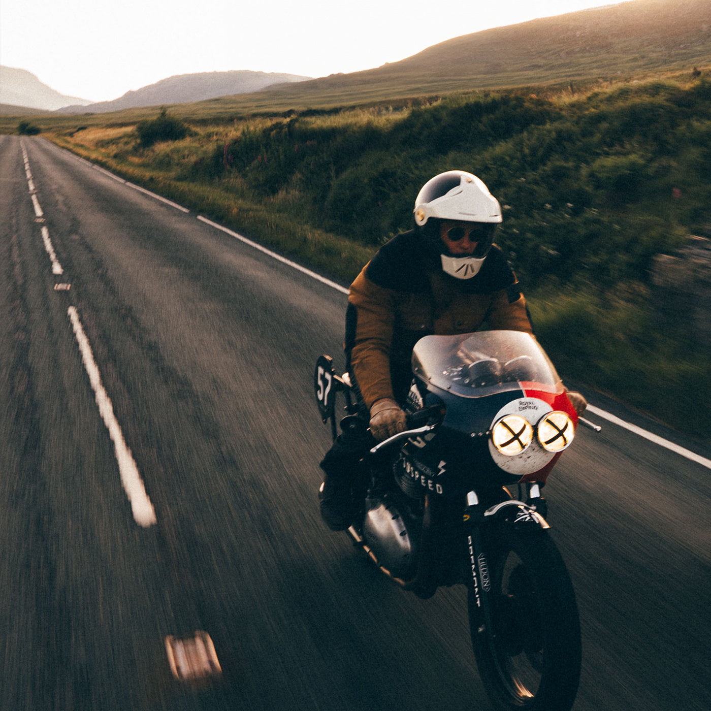 The Hedon X Malle Phantom Adventure Helmet