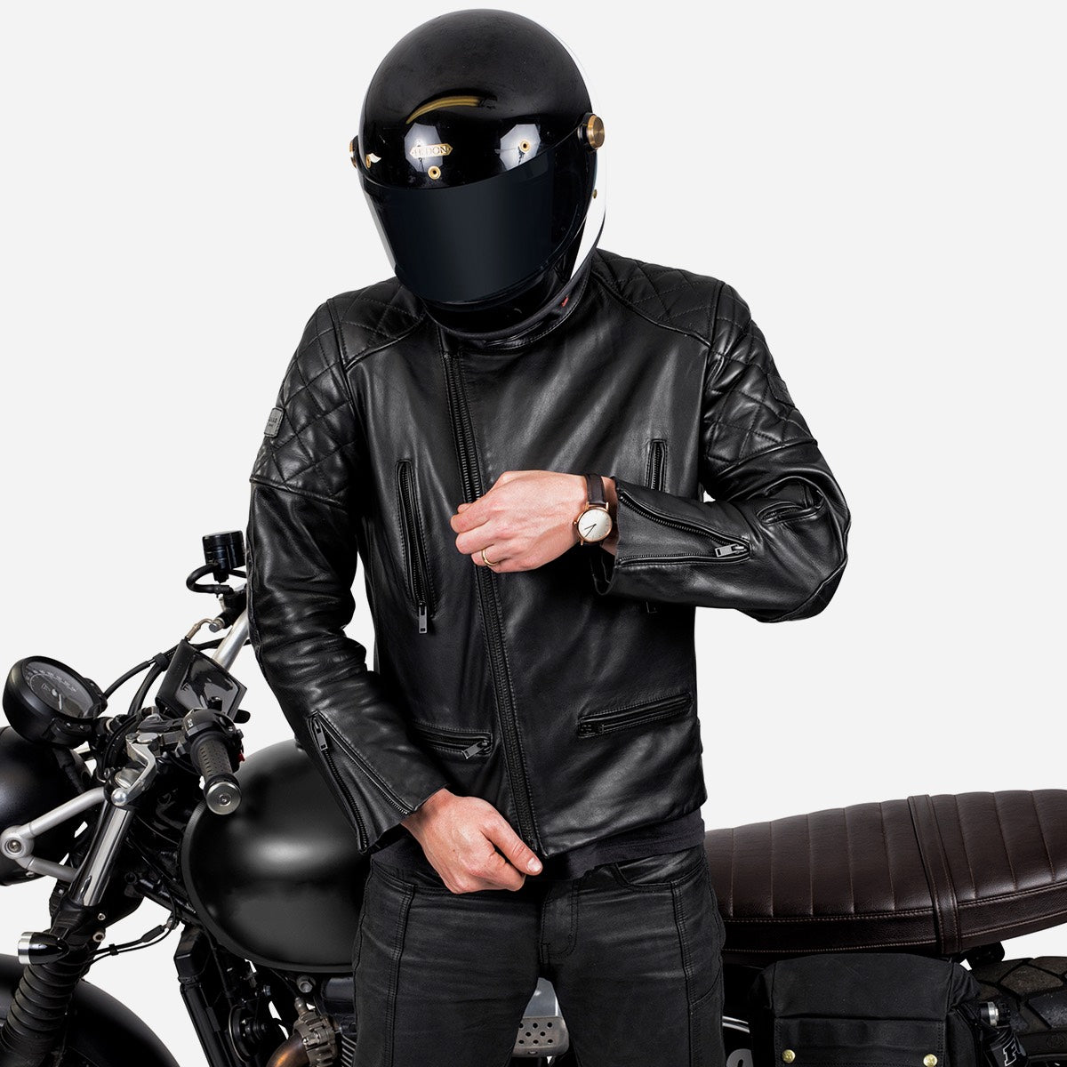 Godspeed Men's Leather Jacket | Malle London