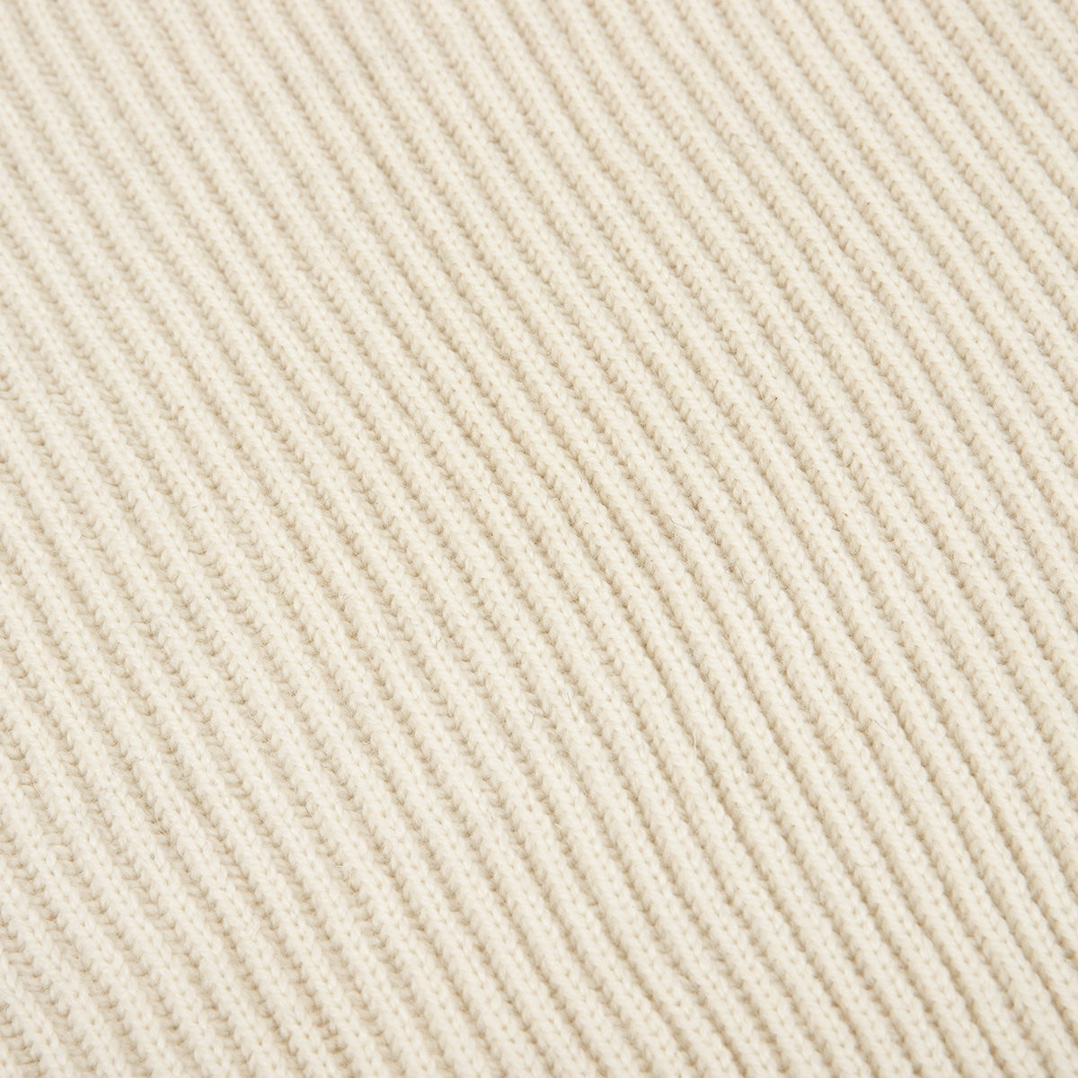 Merino Wool Heavy-Weight Ribbed Crew Jumper