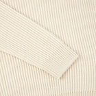 Merino Wool Heavy-Weight Ribbed Crew Jumper