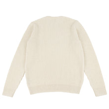 Merino Wool Heavy-Weight Ribbed Crew Jumper