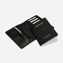 Leather Malle Logbook Cover and Logbooks