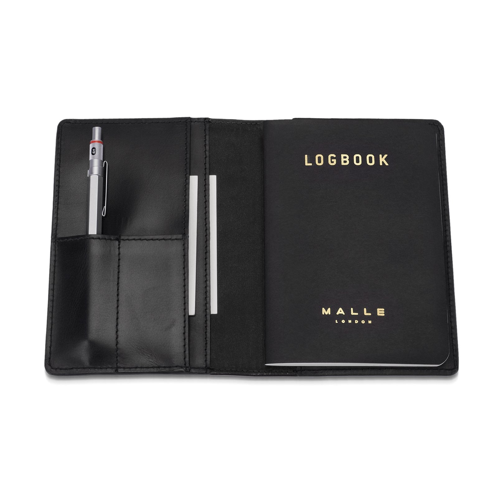 Leather Malle Logbook Cover and Logbooks