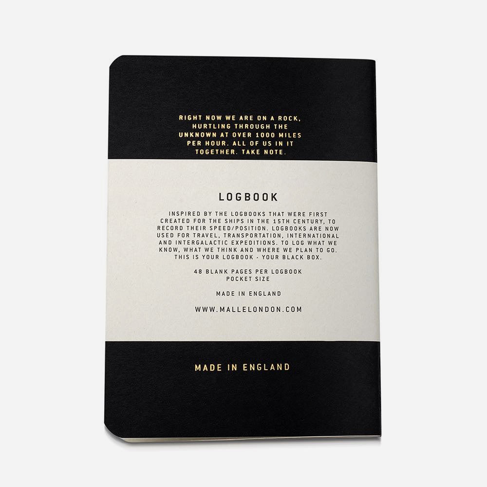 Malle Logbook - Set of 3