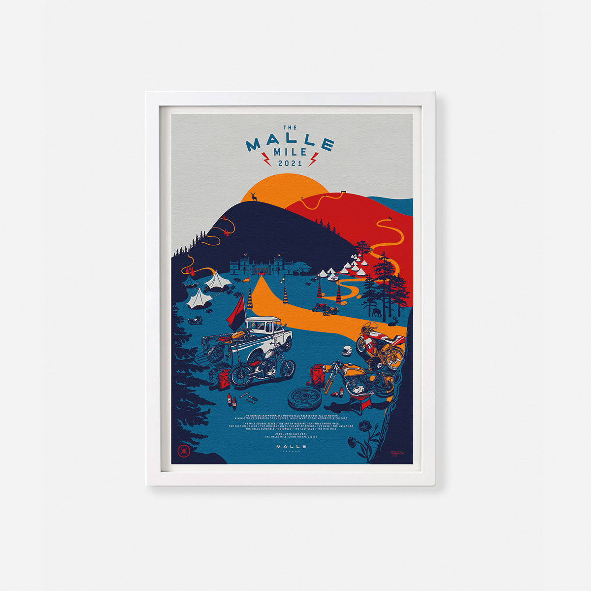 The Malle Mile 2021 Official Artwork