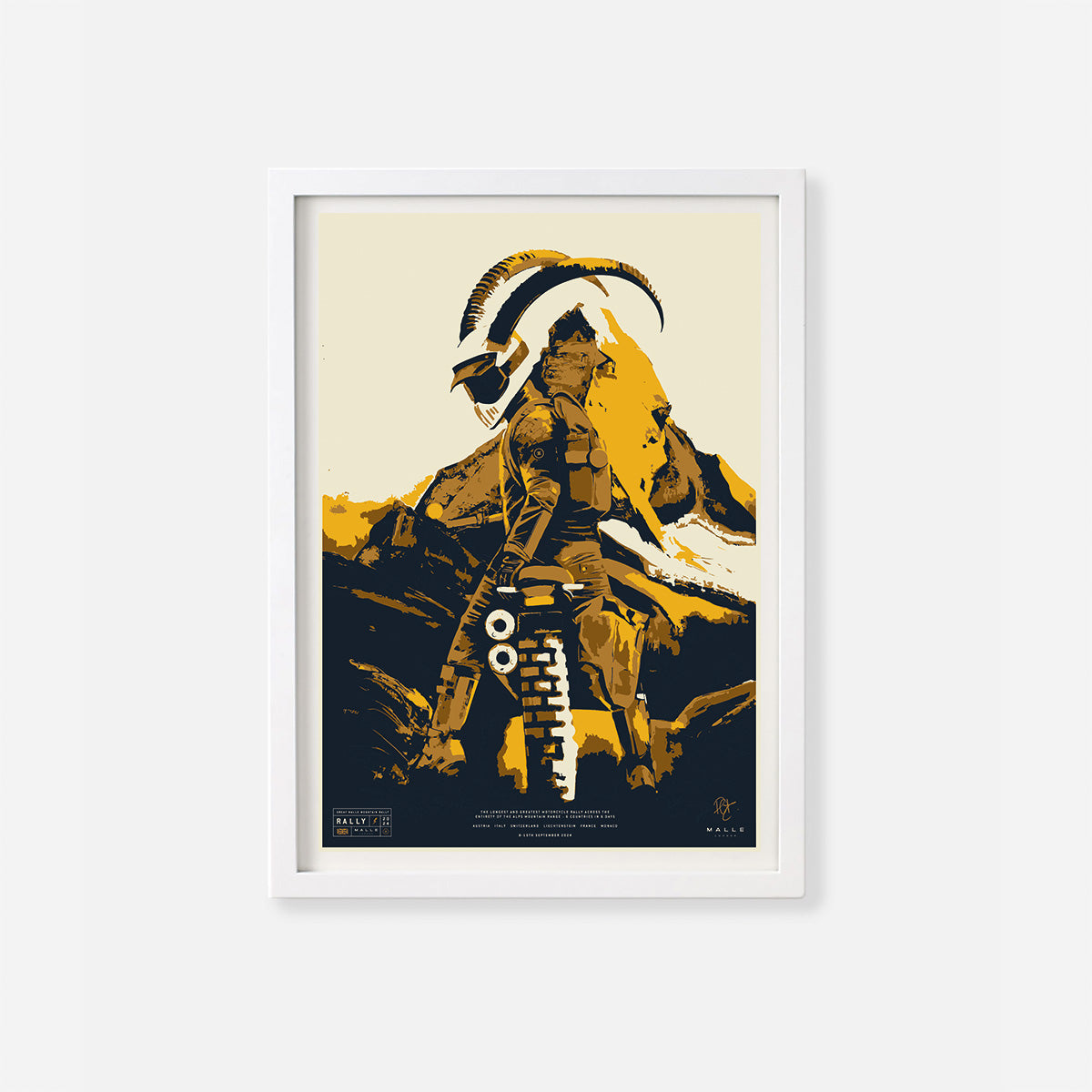 The Great Malle Mountain Rally 2024 Poster