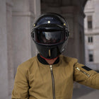 The Malle X NEXX A.T.P Carbon Fibre Motorcycle Helmet