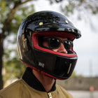 The Malle X NEXX A.T.P Carbon Fibre Motorcycle Helmet