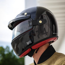 The Malle X NEXX A.T.P Carbon Fibre Motorcycle Helmet