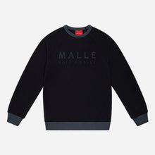 Malle Black Raglan Sweatshirt