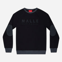 Malle Black Raglan Sweatshirt