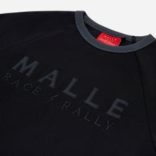 Malle Black Raglan Sweatshirt