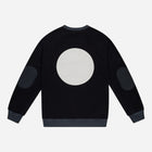 Malle Black Raglan Sweatshirt