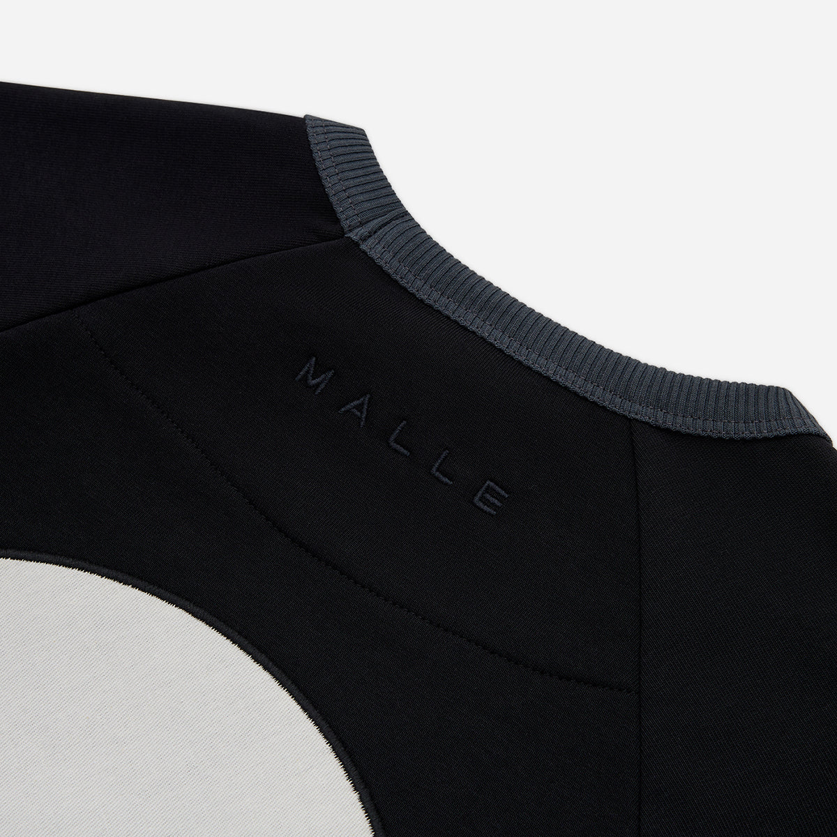 Malle Black Raglan Sweatshirt