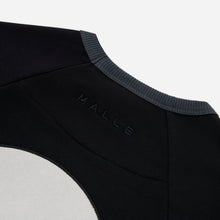 Malle Black Raglan Sweatshirt