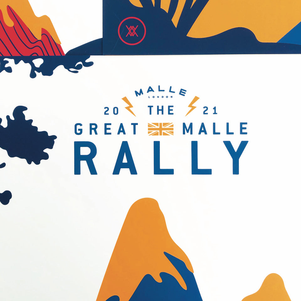 THE GREAT MALLE RALLY 2021 OFFICIAL ARTWORK