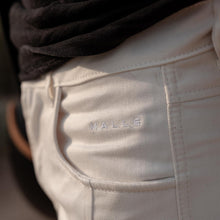 Malle White Denim Trousers