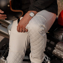 Malle White Denim Trousers