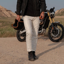 Malle White Denim Trousers