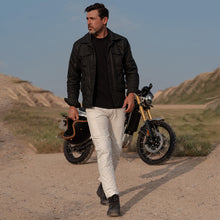 Malle White Denim Trousers