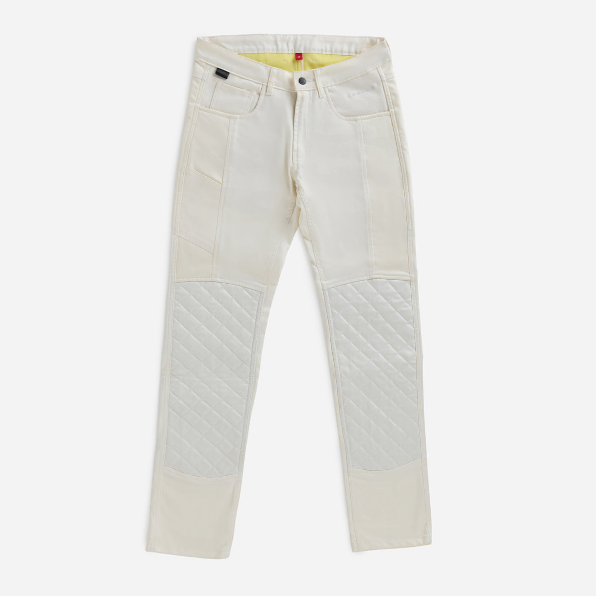 Malle White Denim Trousers