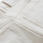 Malle White Denim Trousers