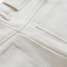 Malle White Denim Trousers