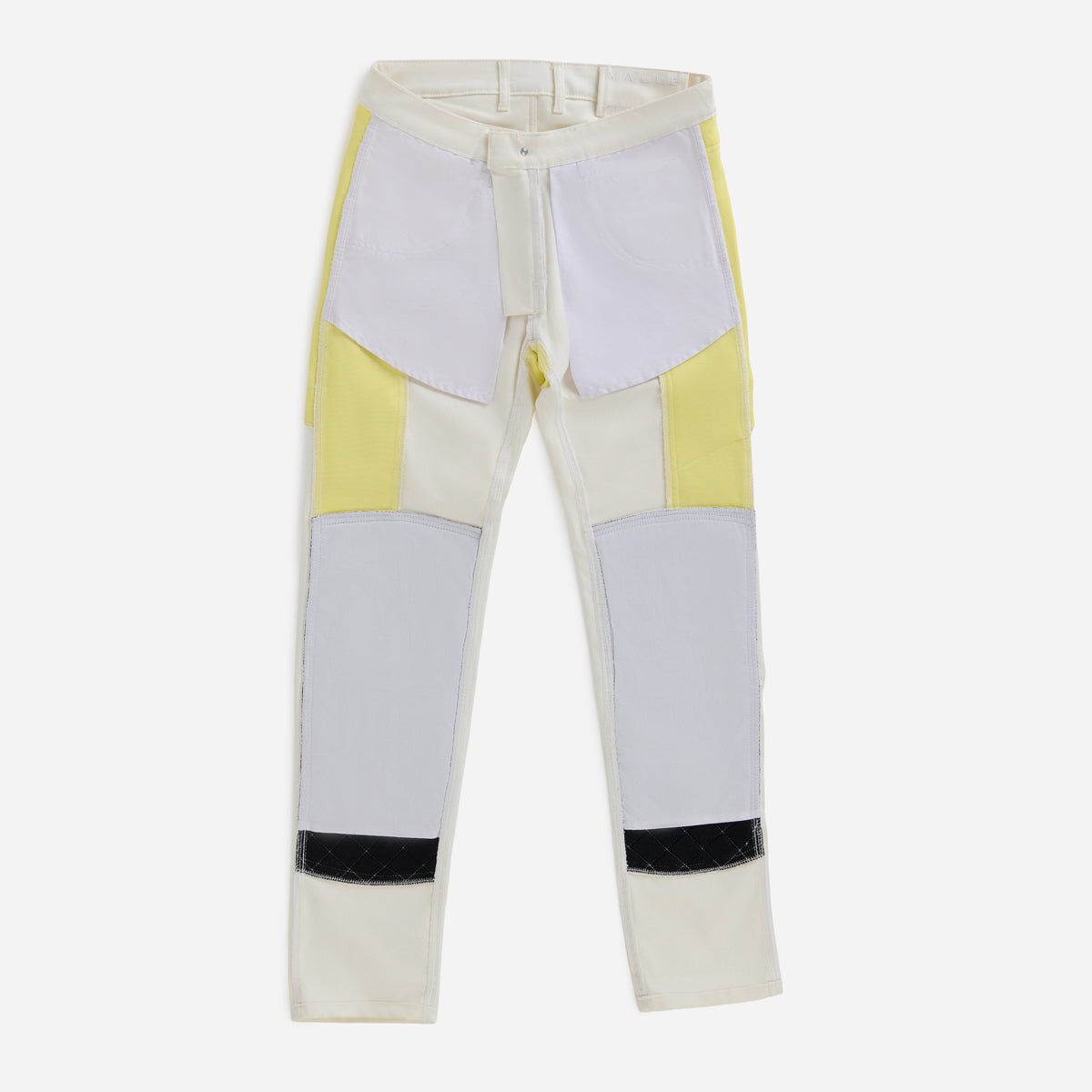 Malle White Denim Trousers