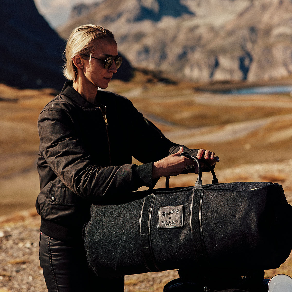 The Malle X Breitling Expedition Duffel | Malle London