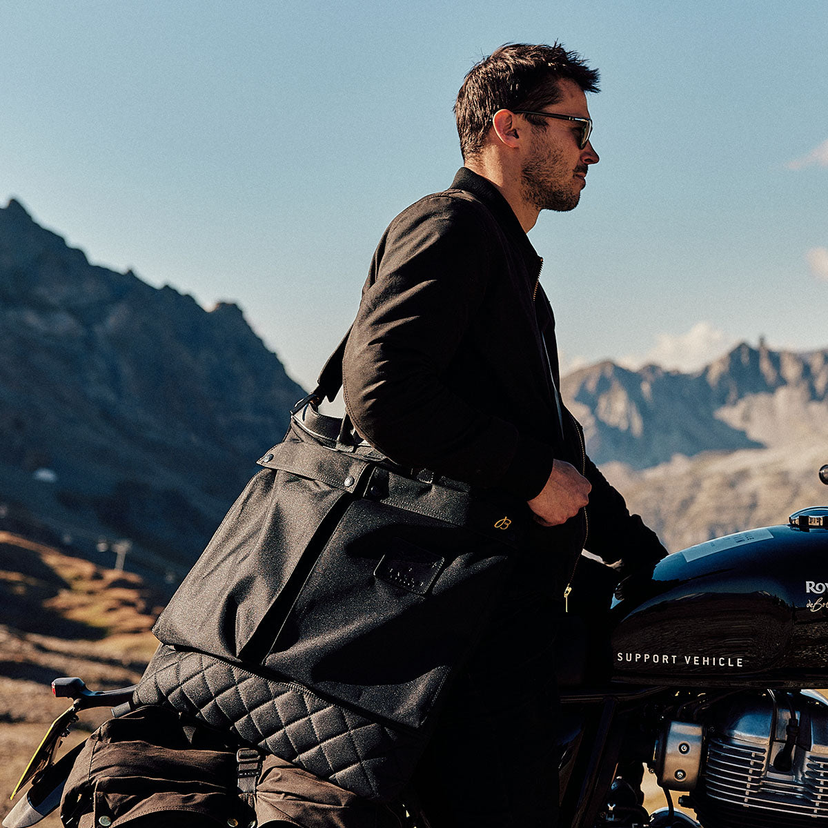 The Malle X Breitling Helmet Bag | Malle London