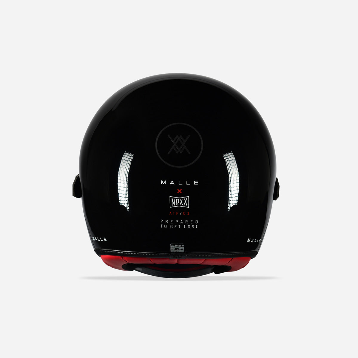 The Malle X NEXX A.T.P Carbon Fibre Motorcycle Helmet