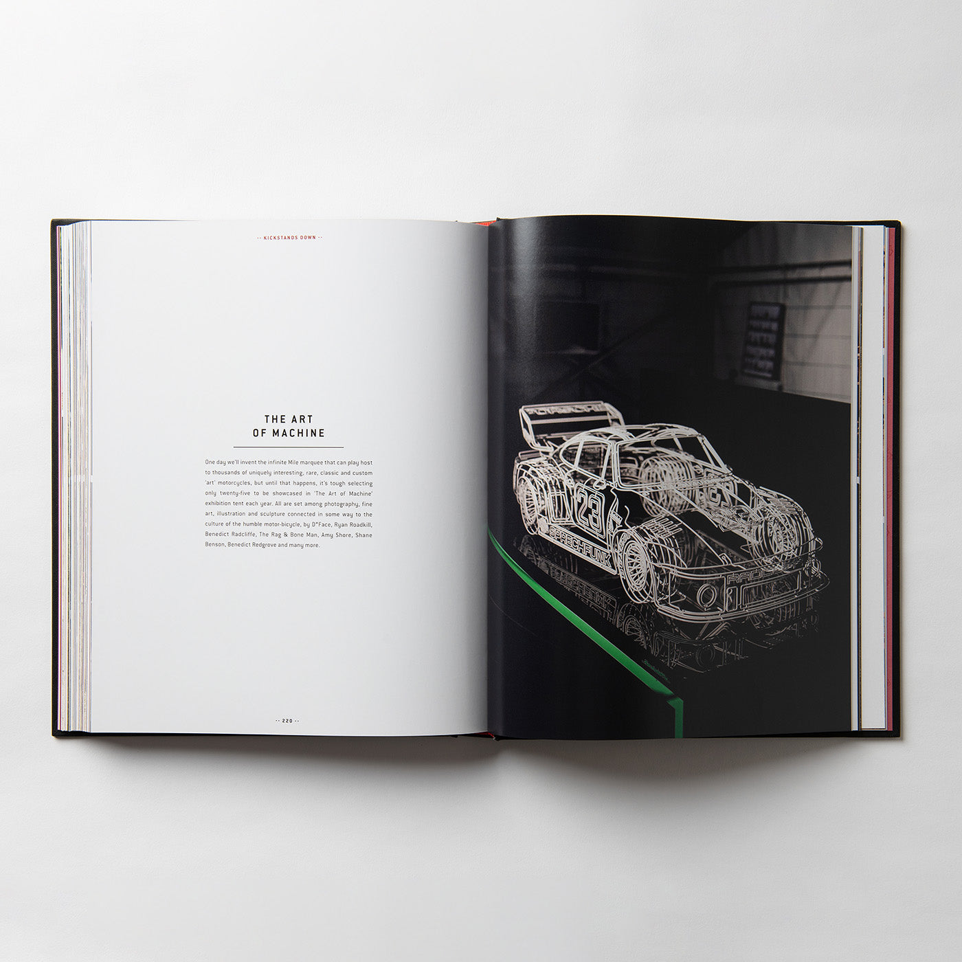 MILES – THE ART OF LOSING A MOTORCYCLE RACE | Malle London