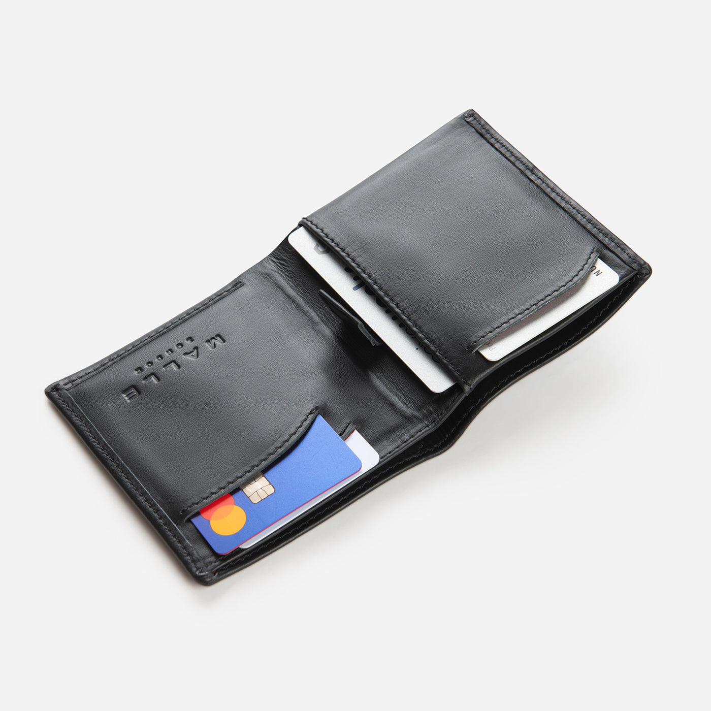The Malle Bifold Wallet - Black