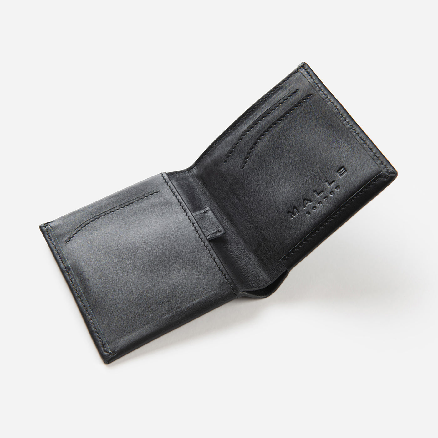 The Malle Bifold Wallet - Black