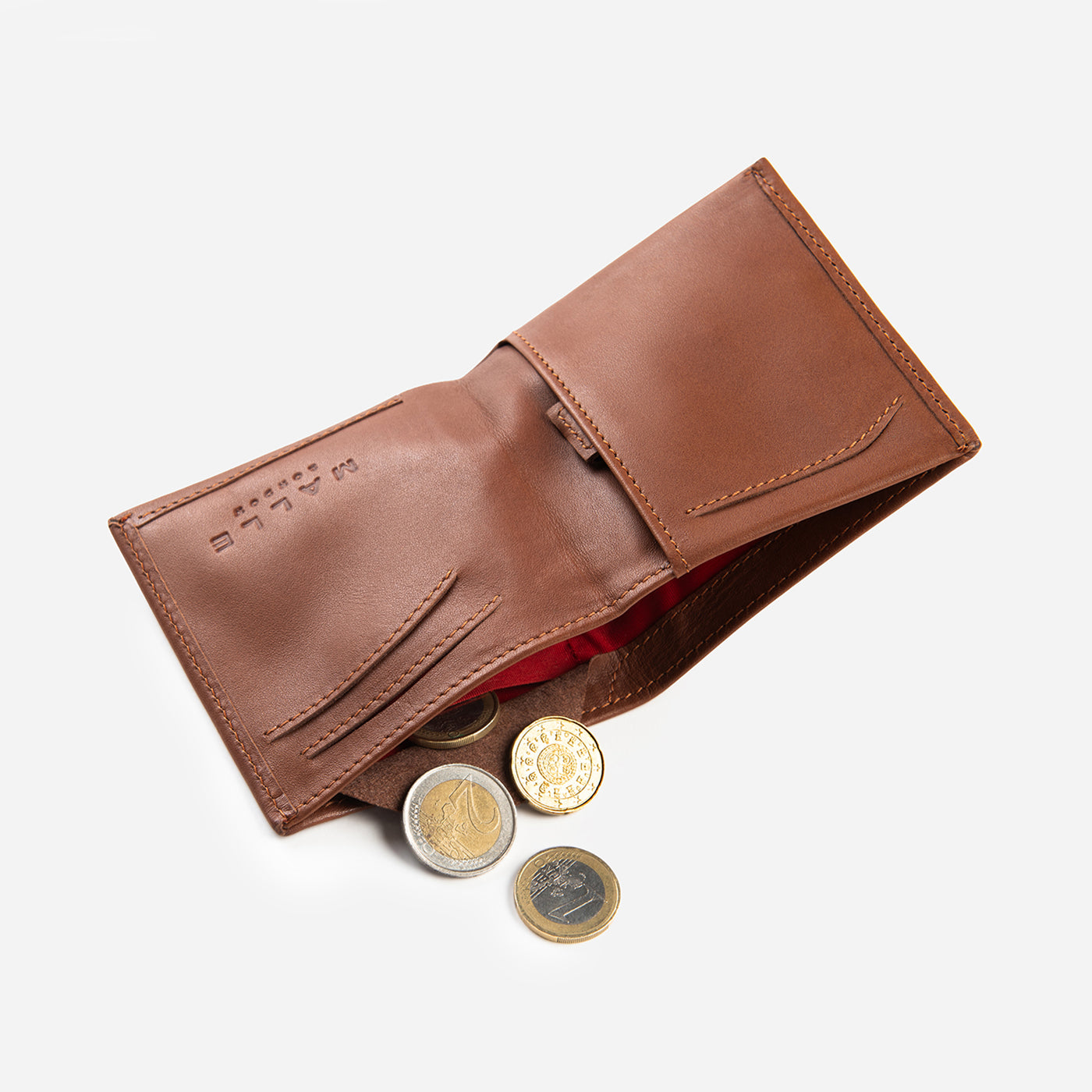 The Malle Bifold Wallet - Brown