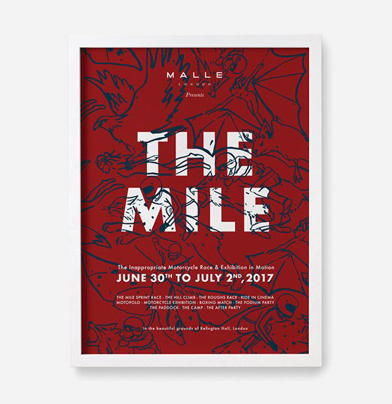 The Malle Mile 2017 Race Artwork