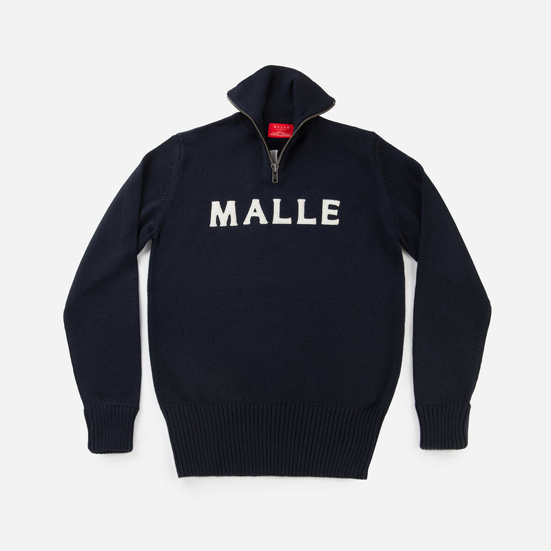 The Malle Quarter Zip Jumper