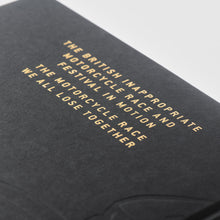 MILES – THE ART OF LOSING A MOTORCYCLE RACE