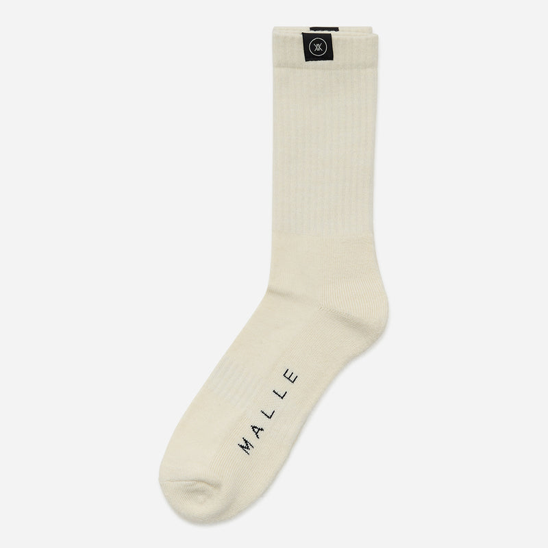 Merino Wool Socks - Ecru