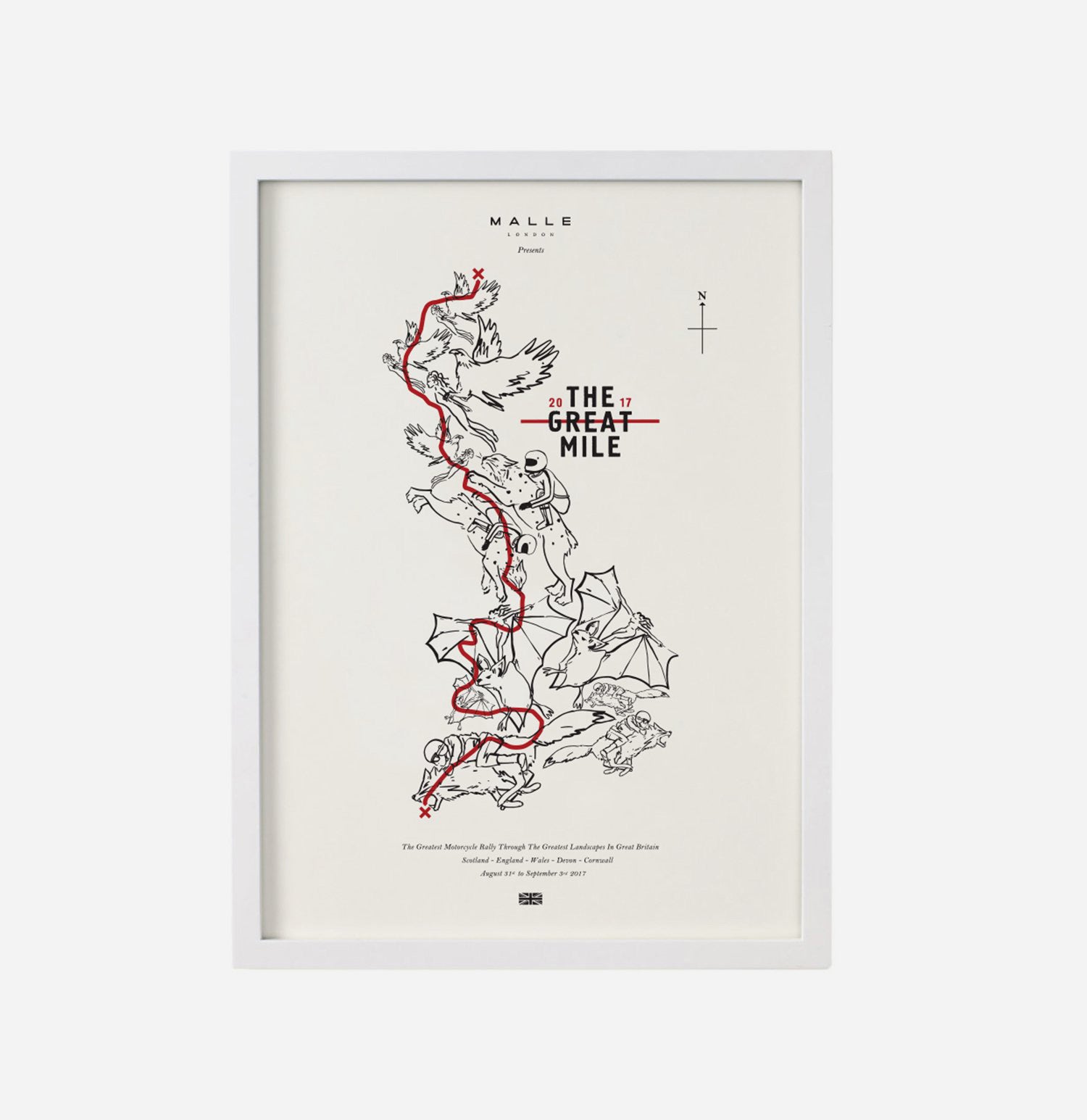 The Great Mile 2017 Rally Artwork